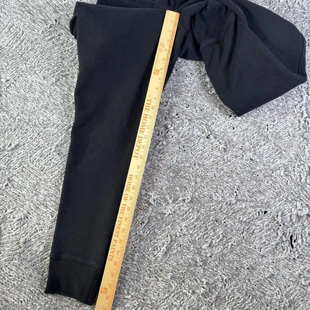 Champion Reverse Weave Sweatpants Mens Medium Black Activewear Training Gym Run
